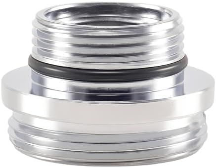 Faucet Aerator Adapter, M16.5 Male to 55/64" Male Adapter(M16.5-M22) by XNTONG
