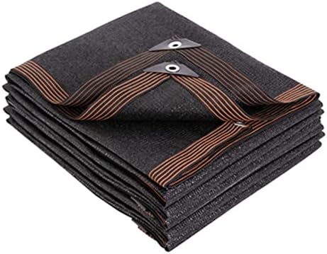 winemana 10x12 FT Black Shade Cloth for Garden, Durable Mesh Tarp Sun Shade by winemana