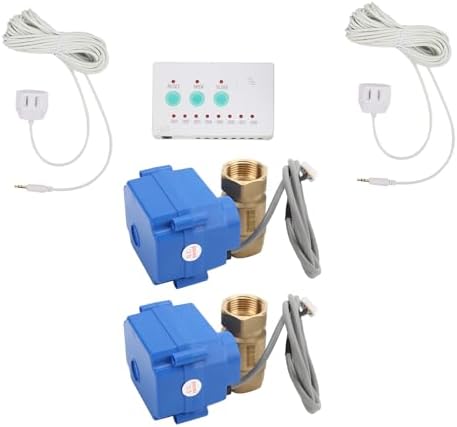 Water Leak Detector with Alarm, Double Valve Protection for Home, US Plug - Image 5