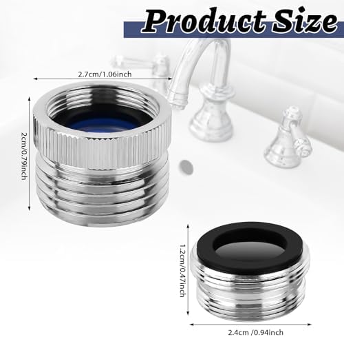 Fucet Adapter with Aerator | Faucet To Garden Hose Adapter - Image 2