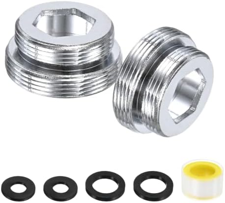 M METERXITY 2-Pack Faucet Adapter, M26 Male to M22 Male, for Kitchen by MMETERXITY