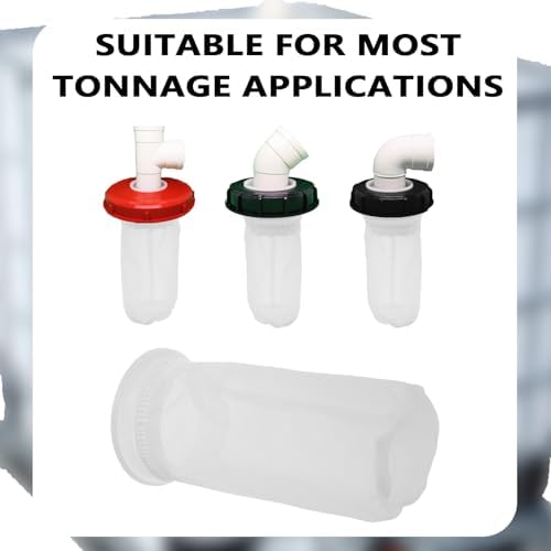 3Pcs IBC Lid Filter, IBC Lid Nylon Filter Screen, IBC Tote Tank, Rain Water Filter for Venting Ton Barrel Plastic Cover Tote Tank Lid Breath Cover - Image 4
