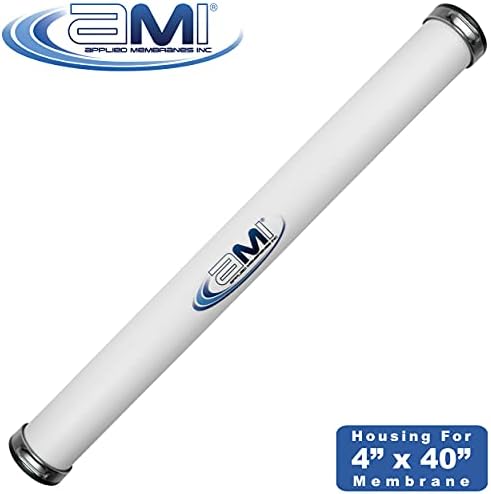APPLIED MEMBRANES, INC. 4x40 RO Membrane Housing | PVC RO Pressure Vessel for 4" x 40" RO, UF, NF, MF Membrane Element | Commercial Water Treatment | 200 PSI | U-Pin Style | PV4040PWG - Image 4