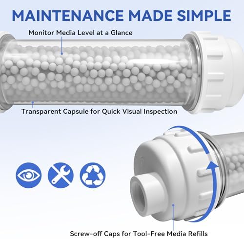 Condensate Neutralizer Kit for Rinnai Tankless Water Heater 804000074 Navien Rheem, 100,000 BTU/HR Ac-id Neutralizer for Condensing Boiler Furnace, 15-Piece Complete Set with 10ft Tubing & 3/4" NPT - Image 5