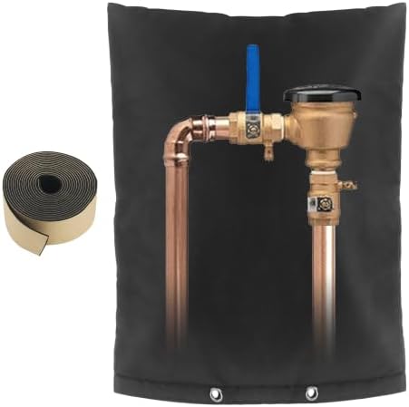 Backflow Preventer Insulation Cover for Winter Protection 20" H x 17" W by Unknown