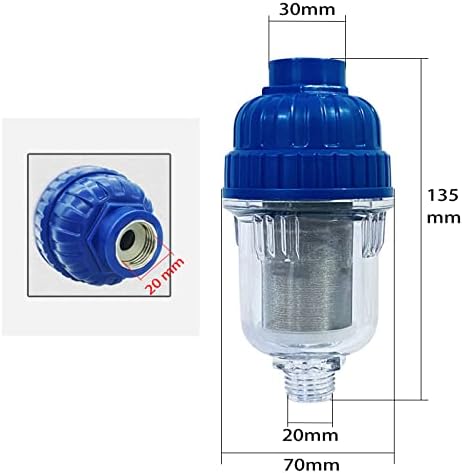 Hard Water Shower Filters, Showerhead Filters for Filtering Sediment and Other Impurities, High Output Household Tap Water Purifiers for Kitchen/Washing Machine/Bathrooms, Shower Water Filter Softener - Image 2