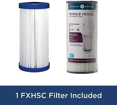 GE Whole House Water Filtration System & Filters | Reduces Sediment, Rust & More | Install Kit & Accessories Included | GXWH40L, FXHSC - Image 2