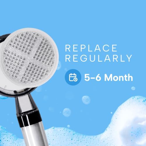 ACF Filter Replacement for PURIBATH Shower Head, Activated Carbon Fiber Carbon Filter Refill, Removes Chlorine & Impurities, Replacement Shower Filter Cartridge, 1 Pack - Image 5
