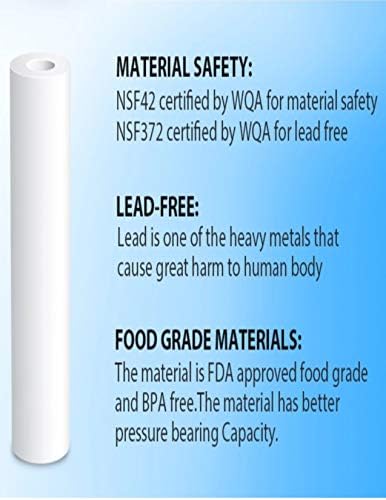 CFS Sediment Water Filters for GE GXWH04F, GXWH20S, GXRM10, 8 Pack - Image 4