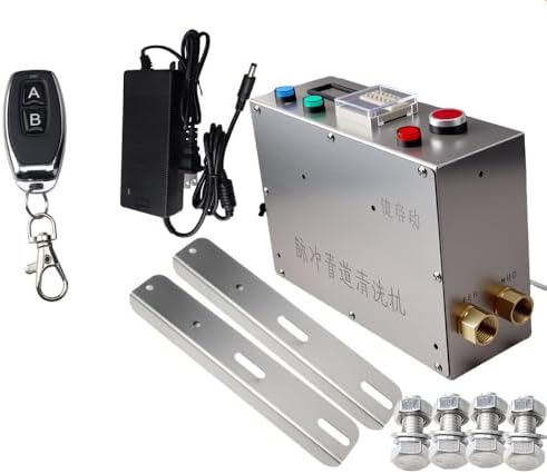 Intelligent Pulse Floor Heating Pipe Cleaning Machine, Commercial Household Multifunctional Pipe Cleaner Equipment AC 110-220V - Image 2