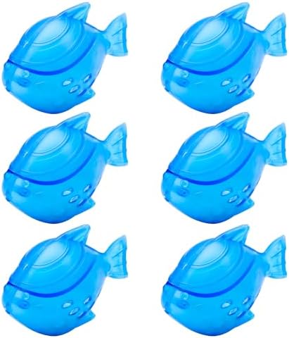 Humidifier Cleaning Fish, Tank Cleaner for Most Humidifiers, 6 Pack, Blue by Funmit