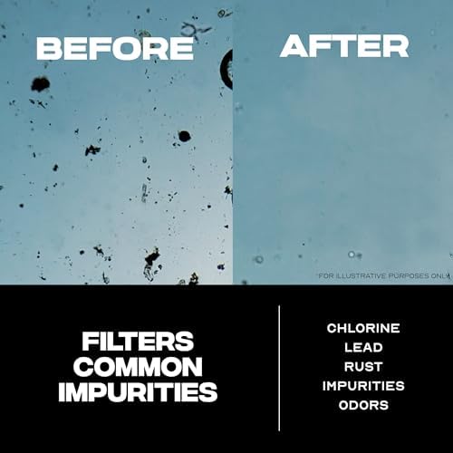 Puro Glass Water Filter Pitcher - Long Lasting Filter - Faster Filtering - 1.3L - Carbon Water Filter Removes Lead, Odors, Chlorine (2 Pack) - Image 3