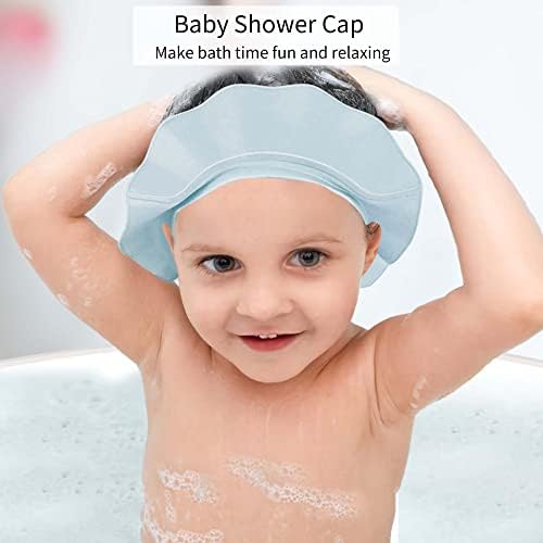 KOMIDK Baby Kids Shower Cap Shampoo Bath Bathing Hat - Image 3