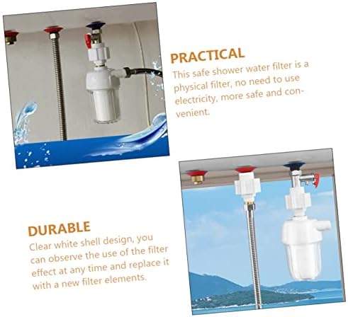 Balacoo Household Washing Machine Water Filter Reduces Sediment and Scale Plastic Prefilter for Cleaner Water for Home Use - Image 4