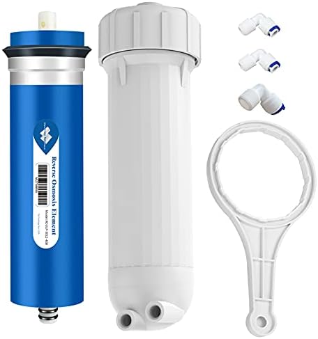 Membrane Solutions 400 GPD RO Membrane and 3012 Housing Kit by MembraneSolutions