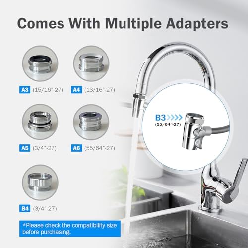 Frizzlife Water Filter for Sink Faucet, NSF 42&372 Certified 5-Stage Stainless Steel Countertop Water Filter System Reduces 99.99% Lead, Chlorine, Heavy Metals, 16000 Gallons (2 Filters) - Image 2