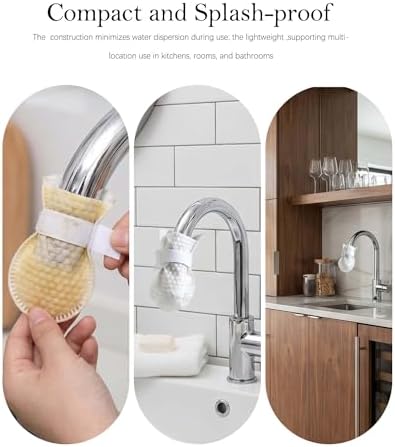 100 Packs Faucet Filter Cotton Pouch Kit,Universal Replaceable - Image 3