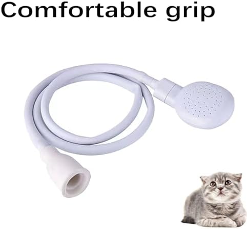 1m/3.28ft Portable Sink Hose Faucet Sprayer Sink Spray Rubber Hose Shampoo Sprayer Handheld Faucet Shower for Pets, Bathing Baby, Washing Hair, Rinsing Vegetables - Image 3