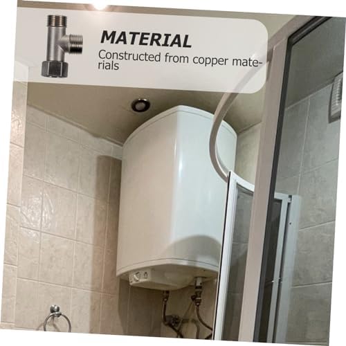Water Heater Copper Adapter Three-way Connector for Efficient Water Flow Management - Image 3