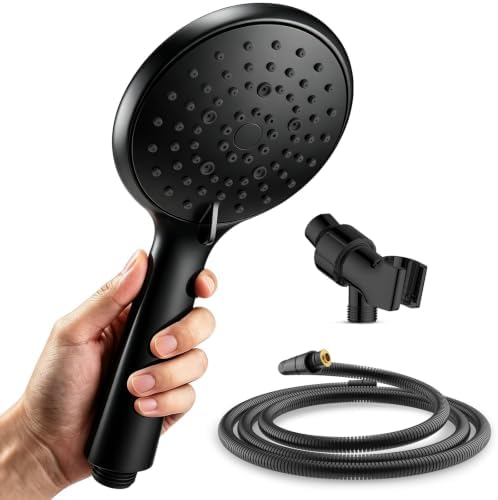 FEELSO Shower Head with Handheld, High Pressure Hand Held Shower Head by FEELSO