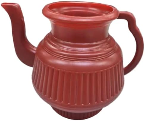 TAJ Badna Lota Bodna Toilet Wash Jug, Manual Bidet Pitcher, 2.25L (Color Varies) by TAJ+Gourmet+Foods