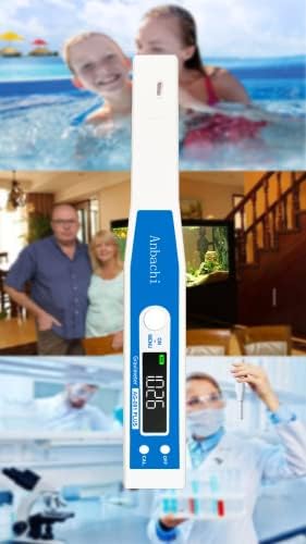 Saltwater Meter Salinity Meter Digital Water Tester Hydrometer Ideal for Hydroponics Aquarium Fish Pond Aquaculture High Accuracy Pen Type Meter Specific Gravity(SG) Salinity and Temperature 3 in 1 - Image 4