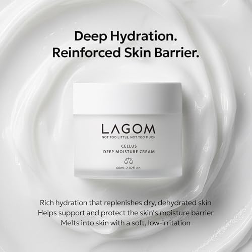 LAGOM Cellus Deep Moisture Cream with Ceramide and D-Panthenol (B5) - Image 3