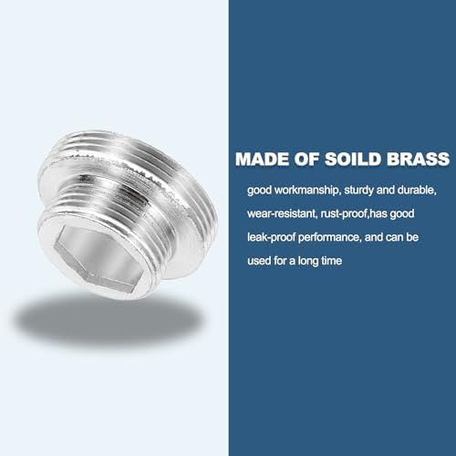 uxcell Faucet Aerator Adapter,M16 Male to M22 Male Brass Faucet Adapter - Image 4
