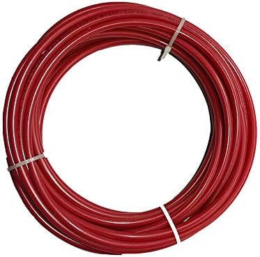1/4 Inch Water Line, NSF Certified RO Tubing & Refrigerator Water Line - Polyethylene (PE) Flexible Tube for Ice Maker, Under Sink Filter, Reverse Osmosis System - 32.8 Ft yellow by MALIDA