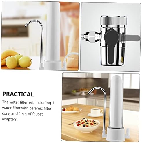 Premium Tap Water Filter - Kitchen Purification System for Safe Drinking Water & Sturdy Design Removes Contaminants for Clean Fresh Taste - Image 3