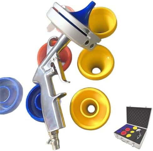 Pneumatic Pipe Cleaning Gun Kit, Air Powered Tube Cleaner for Soft and Hard Pipes, Industrial Cleaning Equipment, Suitable for 0.23-2in Diameter Pipes by Unknown