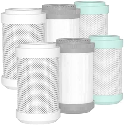 GLACIER FRESH Replacement Filter for GFRVWP03 RV Water Filter System 2 set by GLACIERFRESH