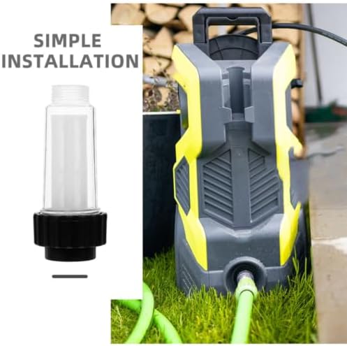 SOLUSTRE 2pcs Washing Machine Water Filter Attachment High Pressure Washer Inlet Sediment Filter with Mesh for Impurity Removal and Easy Installation - Image 7