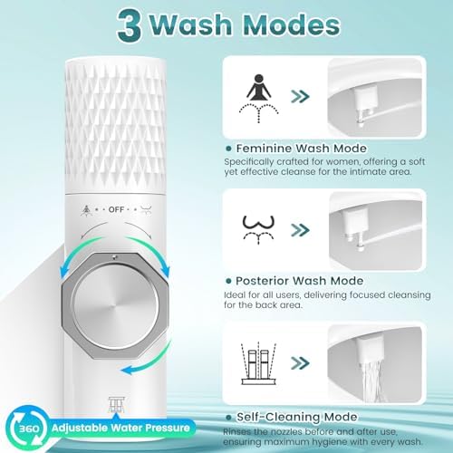 FEELSO 2 Pack Bidet Filter for non electronic bidet seat - Image 4
