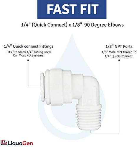 LiquaGen - 150 GPD Water Saver Upgrade Kit - Aquarium Reef/Reverse Osmosis Membrane + Full Membrane Housing Kit | RO Water Purification Replacement Filter Kit for Under Sink or Countertop Use - Image 6