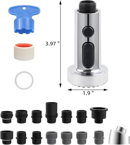 Hibbent NSF/ANSI/CAN 61 & 372 Certified Kitchen Faucet Head Replacement - Image 5
