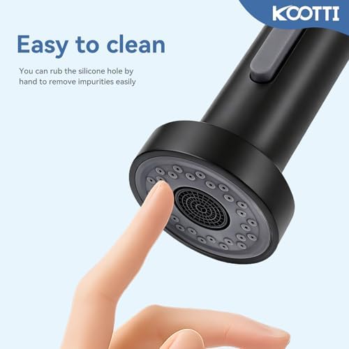 Kitchen Faucet Head Replacement with 2 Modes, Pull Down Spray Head for Kitchen Faucet, Kitchen Sink Sprayer Replacement Compatible with Moen, American Standard, Kohler Faucets - Image 4