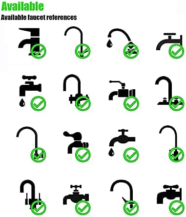 Soerreo Sink Spray Rubber Hose, Portable Rubber Hose Nozzle, Shampoo Sprayer, Easy to Use, Suitable for People or Pets - Image 3