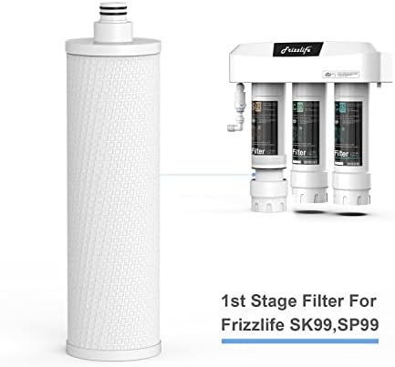 Frizzlife UPDATED M3001 Replacement Filter Cartridge (S) - Sediment Filter Cartridge - 1st Stage For SK99, SP99, SK99 NEW, and SP99 NEW Water Filter System (Pack of 2) - Image 2