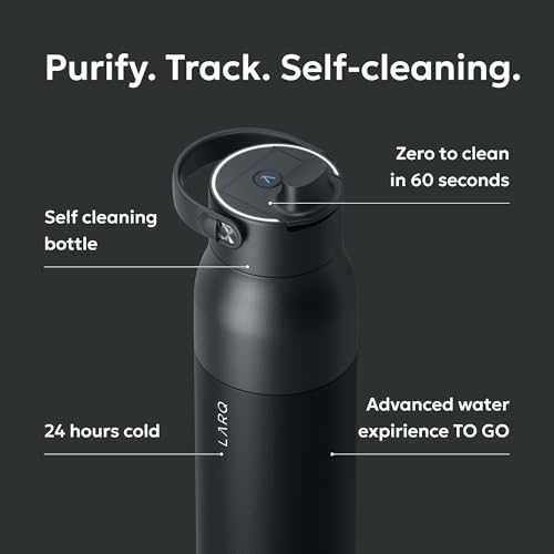 LARQ PureVis 2 Smart UV-C Self-Cleaning Insulated Water Bottle Filter Straw - Image 2