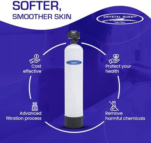 Crystal Quest Water Softener | Whole House Inline Water Filter | Fiberglass | Water Softener | Automatic Backwash - Image 5