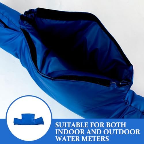 Mobestech Water meter Insulation Cover 21.25 X 8.26 X 2.36 in Outdoor Pipe Cover for Freeze Protection Waterproof Winter Backflow Preventer Insulation for Indoor and Outdoor Use - Image 4