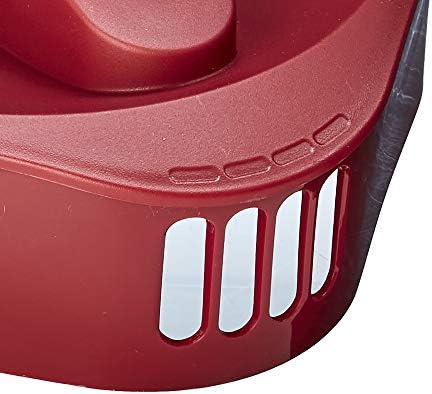 GoodCook 1 Gallon Pitcher with Embossed Measurements, Integrated Pour Spout & 4 Way Lid, Made Without BPA, Clear/Red - Image 3
