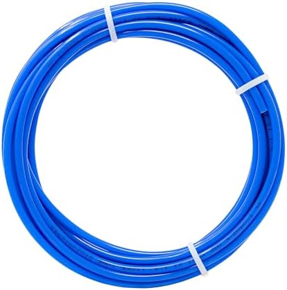 Metpure 1/4" OD LLDPE RO Tubing, 25 ft, Blue by MetpureInc