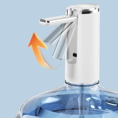 Water Jug Dispenser Pump - Portable Electric 4-Modes Rechargeable Drinking - Image 4