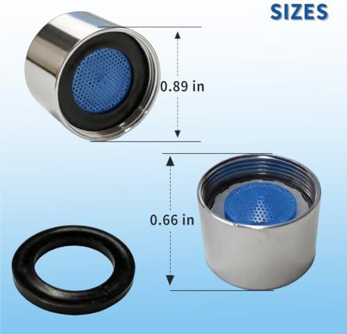2 Pack Replacement Parts 3924 for Moen 2.2 GPM Female Thread Faucet Aerator - Image 2