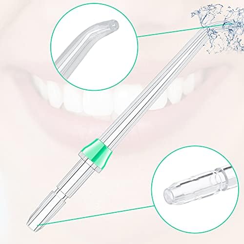 Nuanchu 8 Pieces Compatible with Waterpik Replacement Flossers Replacement Tips, Classic Jet Tips Flosser Refill Heads Replacement Heads for Water Toothpick (Classic Jet Tips) - Image 3
