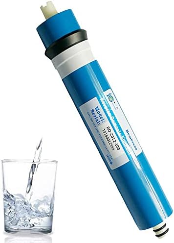 Huining 100GPD RO Membrane 1812/2012 Residential Reverse Osmosis Membrane Water Filter Cartrige Replacement for Home Drinking Water Filtration System Household Under Sink Water Purifier by HUINING