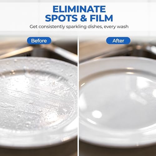 Aromasong Dishwasher Salt - 100% Natural Water Softening Agent for Cleaner Dishes & Washer Reactivation - Compatible with Bosch, Miele, Whirlpool, Thermador, and more - 5 LB. - Image 3