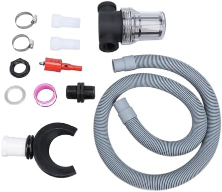 Rain Connector Kit, Roof Rainwater Collector Rain Diverter with Filter Water Collection Hose for Garden Watering (110mm / 4.3in) - Image 4